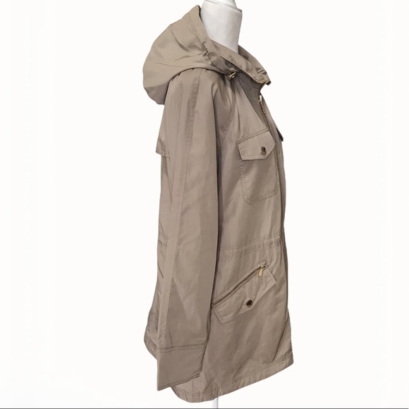 Michael Kors Hooded Women’s Trench-Jacket - L - Picture 6 of 15
